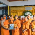 สหพันธ์มหาเปรียญฯ ร่วมบุญ บำเพ็ญกุศลสวดพระอภิธรรม คุณแม่ กวีศรี ยังมาก อายุ 58ปี